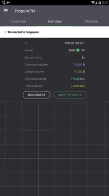 ProtonVPN android App screenshot 4