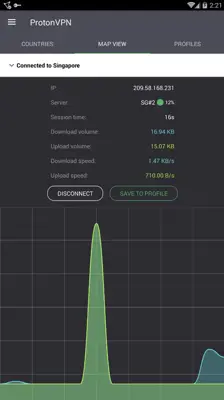 ProtonVPN android App screenshot 5