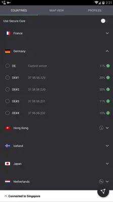 ProtonVPN android App screenshot 7